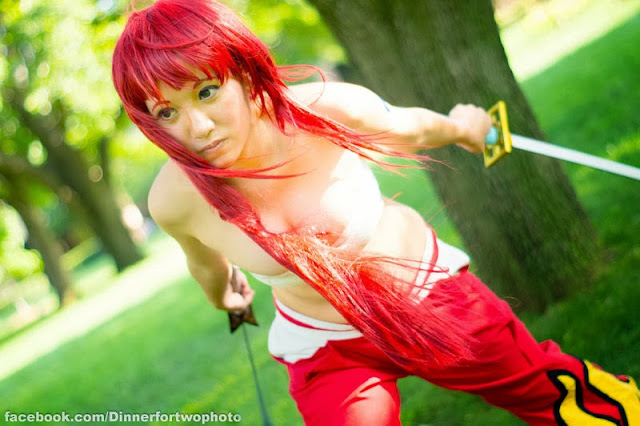 Erza anime fairy taill cosplay