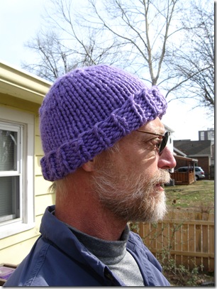 Knitted Flat Hat, free pattern (easy) Knitted Flat Hat, free pattern (easy)
