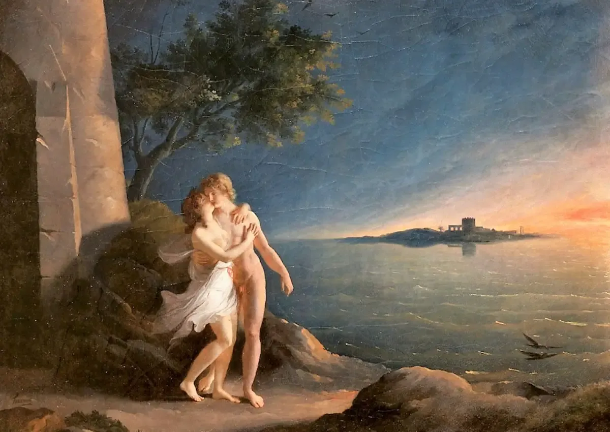 hero leandro mitologia musaio poesia grega