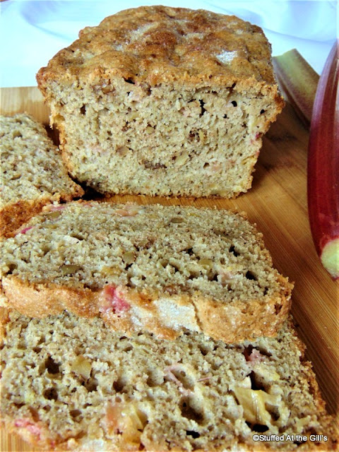 Rhubarb Nut Bread