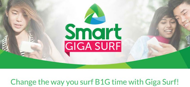 List of Smart Giga Surf Promos 2017