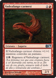 Vadeafango carmesí Crimson Muckwader elblogdecartasmagic