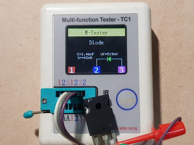 Test  IGBT  with  multimeter