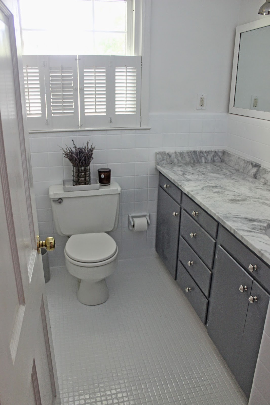 The Long And Short Of It Budget Bathroom Makeover