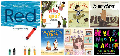 25 books about diversity, self-acceptance, and being transgender or gender non-conforming for younger readers, transgender children's books