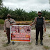 Personel Satsamapta Polres Bartim Berikan Himbauan Cegah Karhutla di PT ISA