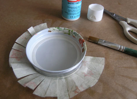 Make your own jar lids