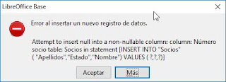 LibreOffice Base y SQL