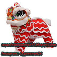 Papercraft Lion Dance