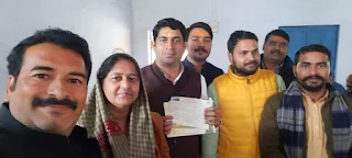 भाजपा नेता लाल उपाध्याय ने राम मंदिर समर्पण निधी में डेढ़ लाख रुपये का दिया सहयोग | #NayaSaberaNetwork