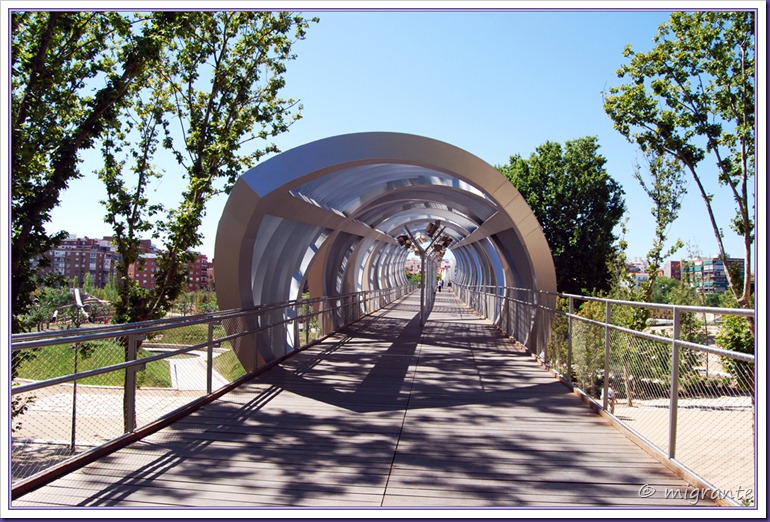 puente monumental de arganzuela - sector parque desde paseo de las yeserías