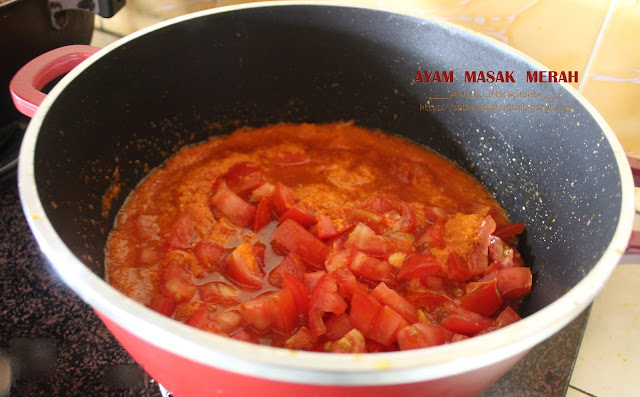 Resipi Ayam Masak Merah Kegemaran Keluarga