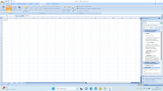 Referencia en Excel