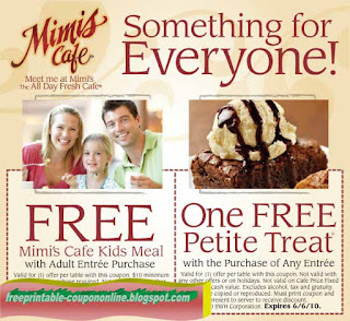 Free Printable Mimis Cafe Coupons