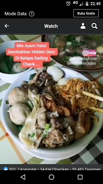 Mie Ayam VIRAL Di Kelapa Gading