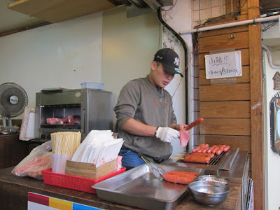 Taiwanese sausage shop