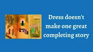 Dress doesn't make one great completing story