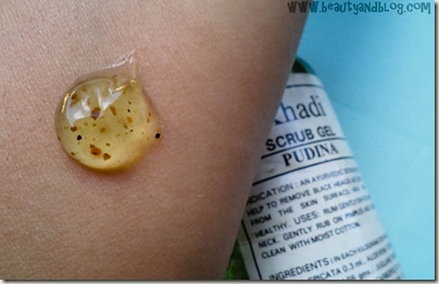 Khadi Pudina Scrub Gel Review