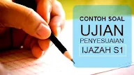 Contoh Soal Ujian Penyesuaian Ijazah 2020