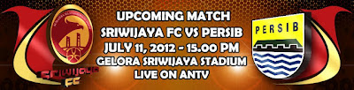 Prediksi Skor Sriwijaya FC Vs Persib 11 Juli 2012