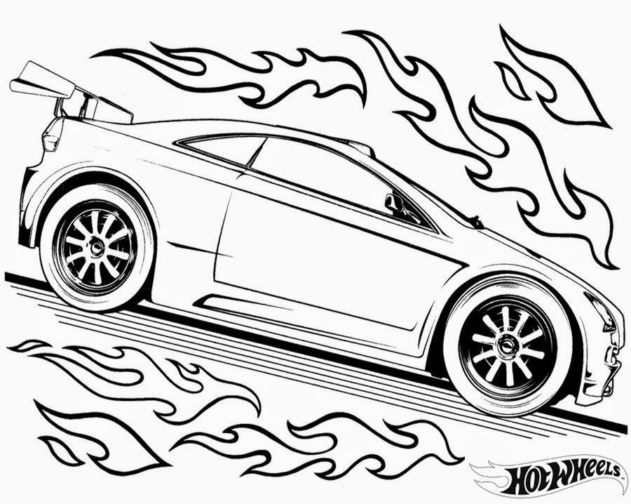 Download Hot Wheels Racing League: Hot Wheels Coloring Pages - Set 5