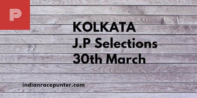 Kolkata Jackpot Selections 30th March