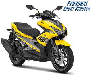 7 Gambar Yamaha Aerox 155 VVA Dengan Warna Baru