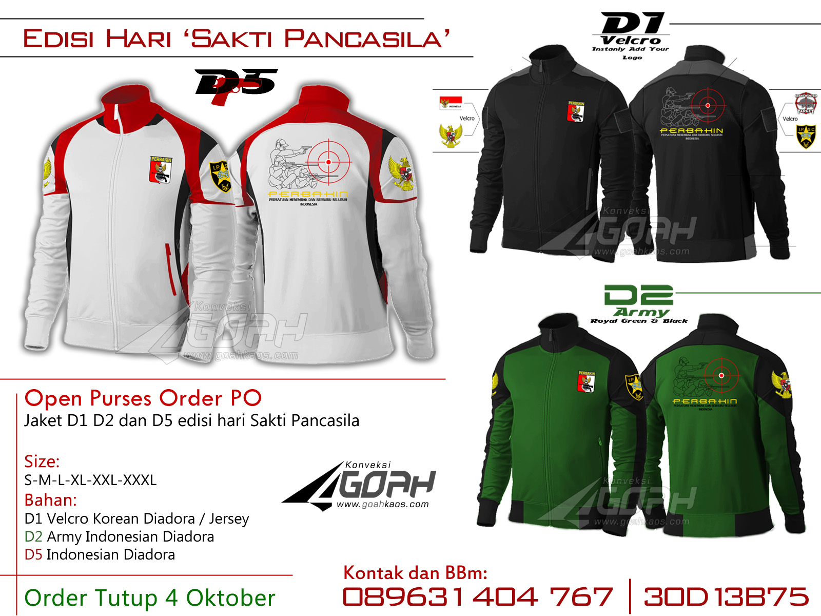 Jual Baju Perbakin