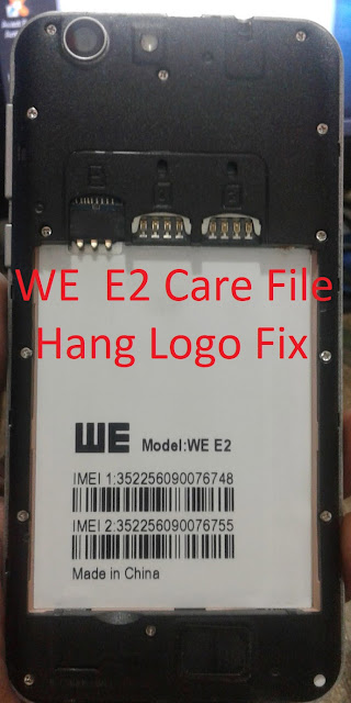 WE E2 Hang Logo Fix Firmware 