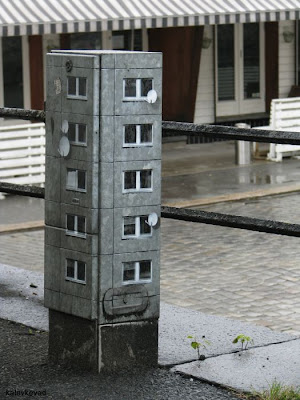 Miniature Buildings - Street Art by Evol Seen On www.coolpicturegallery.us