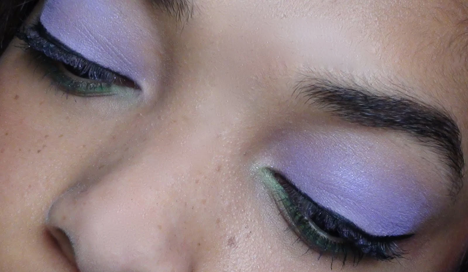 Igaby04 Green Purple Makeup Tutorial