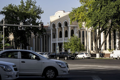 Ташкент. Проспект Амира Тимура. Начало.  Tashkent. Prospect of Amir Timur. Start.