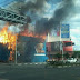 CARUARU: Portal do São João de Caruaru pegou fogo na tarde deste sábado.