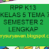 RPP k13 Kelas 5 Tema 7 Lengkap Semester 2 Revisi Terbaru