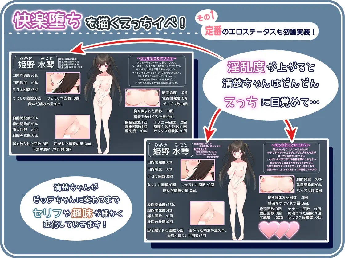 [RJ01075641] せいそ・ざ・びっち ～清楚ちゃんのセクハラ売春性活～