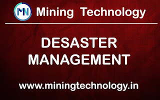 DESASTER MANAGEMENT,MINING TECHNOLOGY,VINOD HANUMANDLA