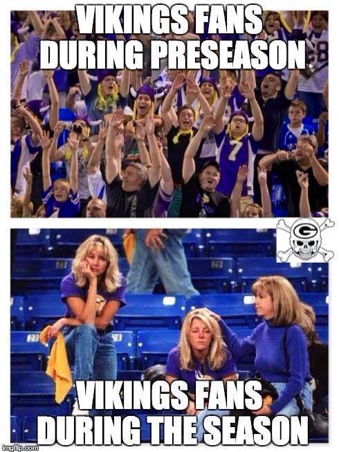 Vikings Fans Need To Laugh To Survive! | Purple Pain Forums