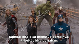 Hasil penggabungan subtitle dengan video secara permanent