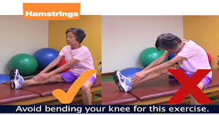 Stretching Hamstring wrong and right method