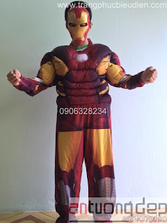 cho thuê trang phục ironman 