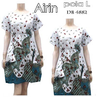 Baju Batik Dress Murah