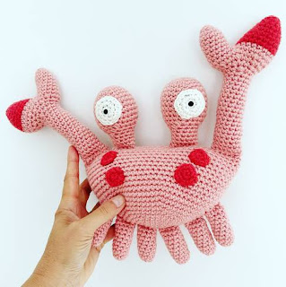 PATRON GRATIS CANGREJO AMIGURUMI 53732