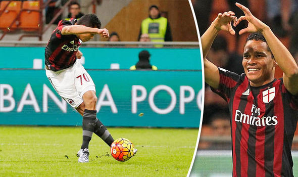 Chelsea target Carlos Bacca escapes manager's wrath after cheeky rabona goal