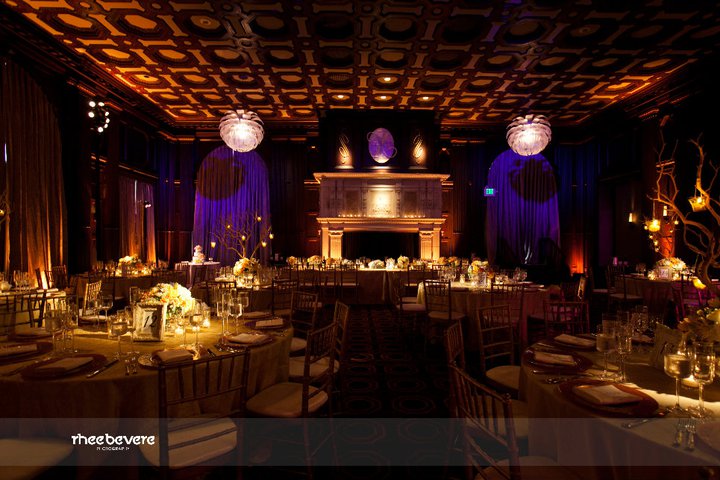 The Julia Morgan Ballroom set and ready for the Jenna and Justin's guests