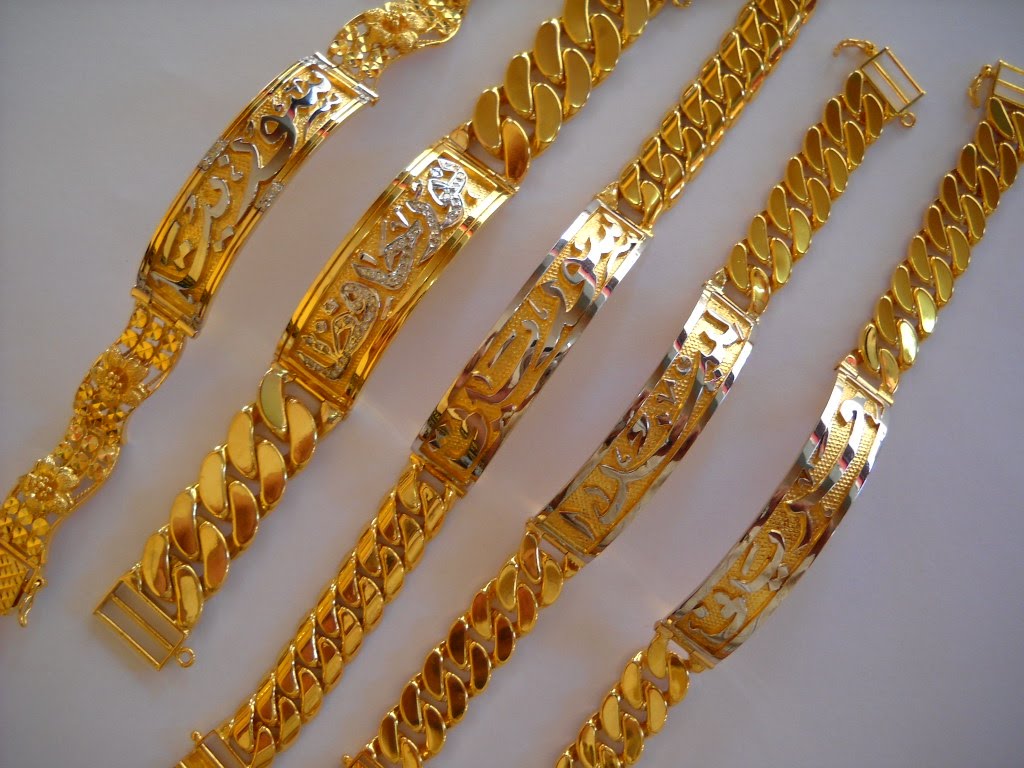Nazman Enterprise Update Bangle Emas Ukiran Nama