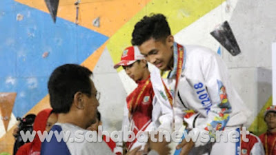 Lagi, Emas Untuk Tuan Rumah Panjat Tebing Kelas Boulder Putra