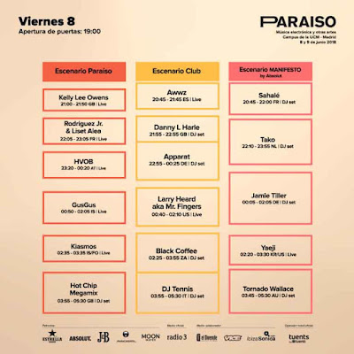 paraíso festival, madrid, universidad complutense, festival, house, tech house, deep house, techno, música electrónica