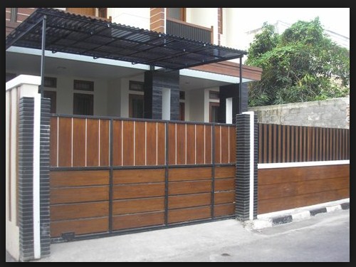 60 Desain Pagar Rumah Minimalis Paling Diminati Rumahku Unik