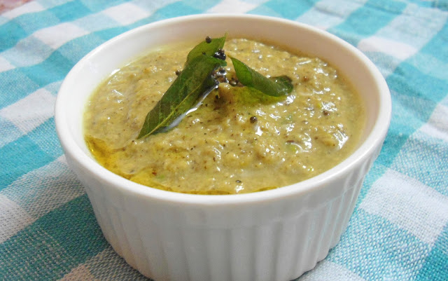 green tomato chutnay