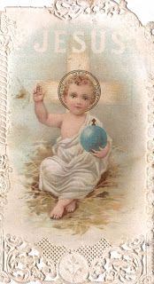 Gesu Bambino Holy Card